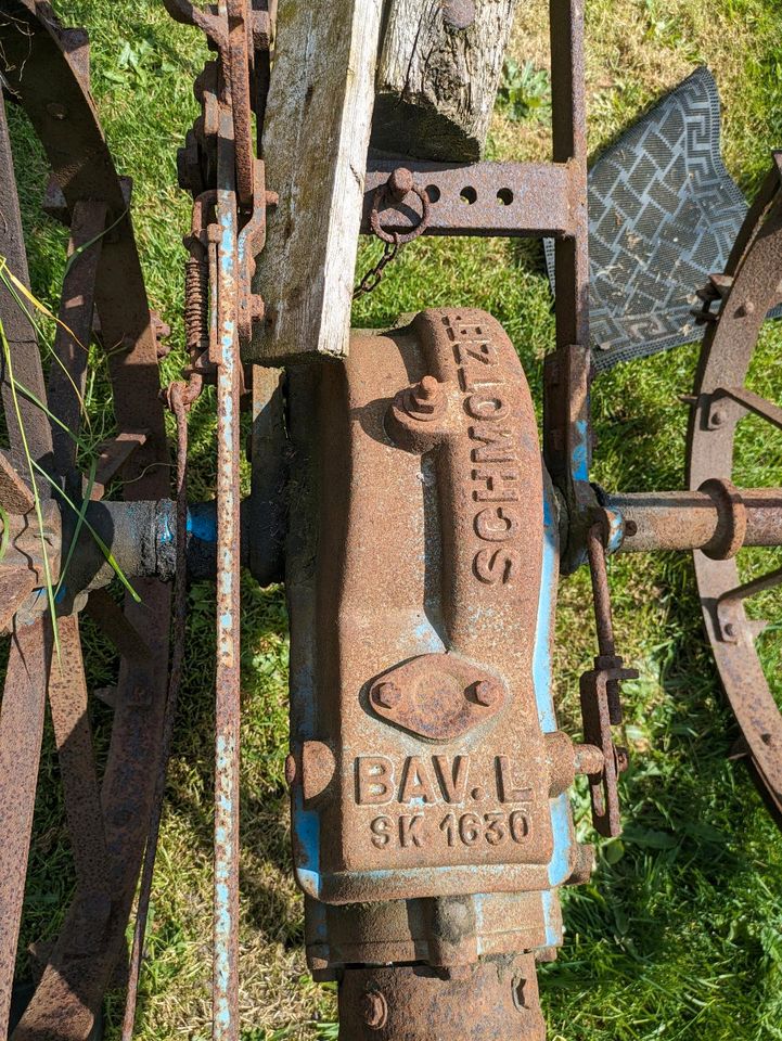 Kartoffelroder Pferde Traktor in Nordenholz