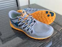 Nike Free 5.0 grau orange // Gr. 45 // wie NEU Düsseldorf - Flingern Süd Vorschau