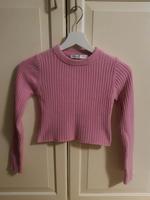 super weicher Bershka_Crop Pullover_XS_rosa_Pulli Brandenburg - Eberswalde Vorschau