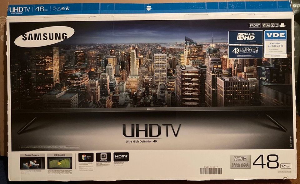 Samsung TV 48 Zoll UHD Smart-TV 4K ULTRA HD in Darmstadt