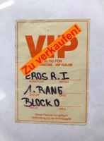 Alter VIP Pass Eros Ramazzotti 14.09.88 Frankfurt Festhalle Hessen - Bad Vilbel Vorschau