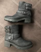 Boots/Stiefeletten Gr.39 schwarz Rheinland-Pfalz - Niederdreisbach Vorschau