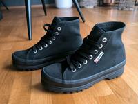 Superga - Alpina, Sneaker high, schwarz, Gr. 36 Hessen - Fulda Vorschau