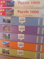 7 Puzzles 1000, einzeln 3€, zusammen 17,50€ Rheinland-Pfalz - Diez Vorschau