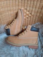 Kinder-Stiefel-Boots Timberland, Farbe Wheat-Nubuck, Gr. 37,5 Bayern - Bad Aibling Vorschau