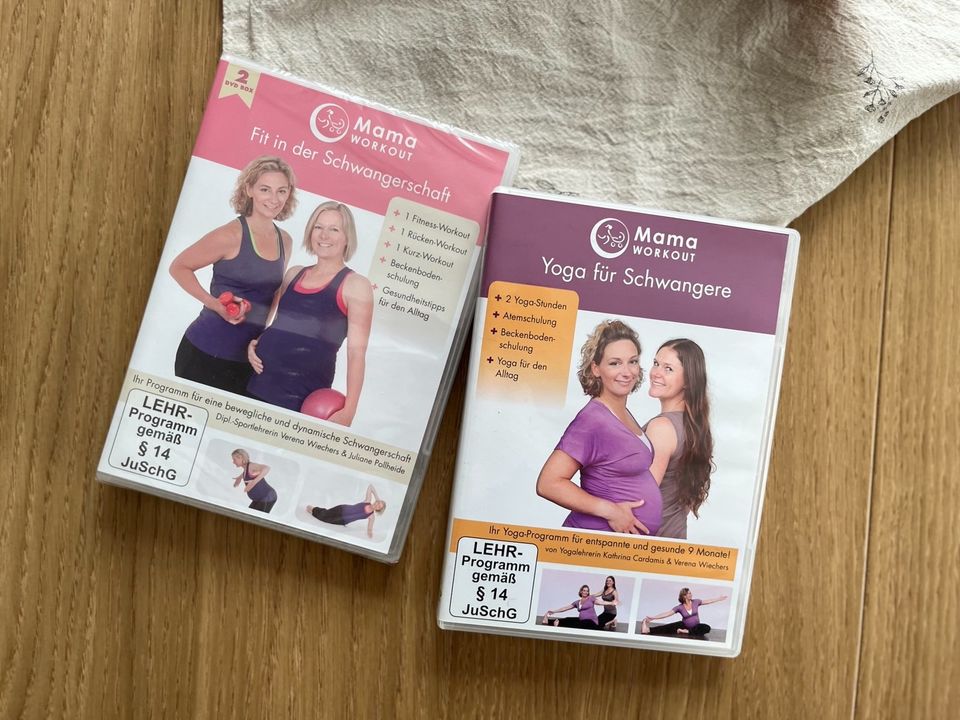 Mama Workout, Sport, Fit in der Schwangerschaft, DVD, Yoga in Lohr (Main)