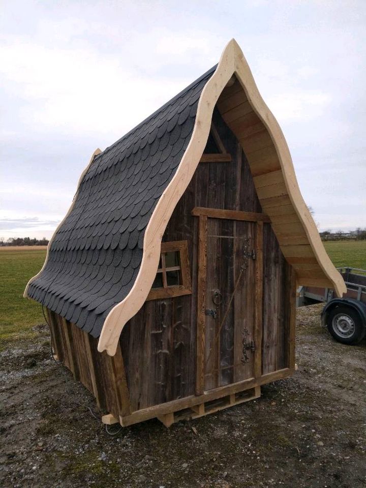 Gartenhaus Hexenhaus Spielhaus Tinyhouse in Wiedergeltingen