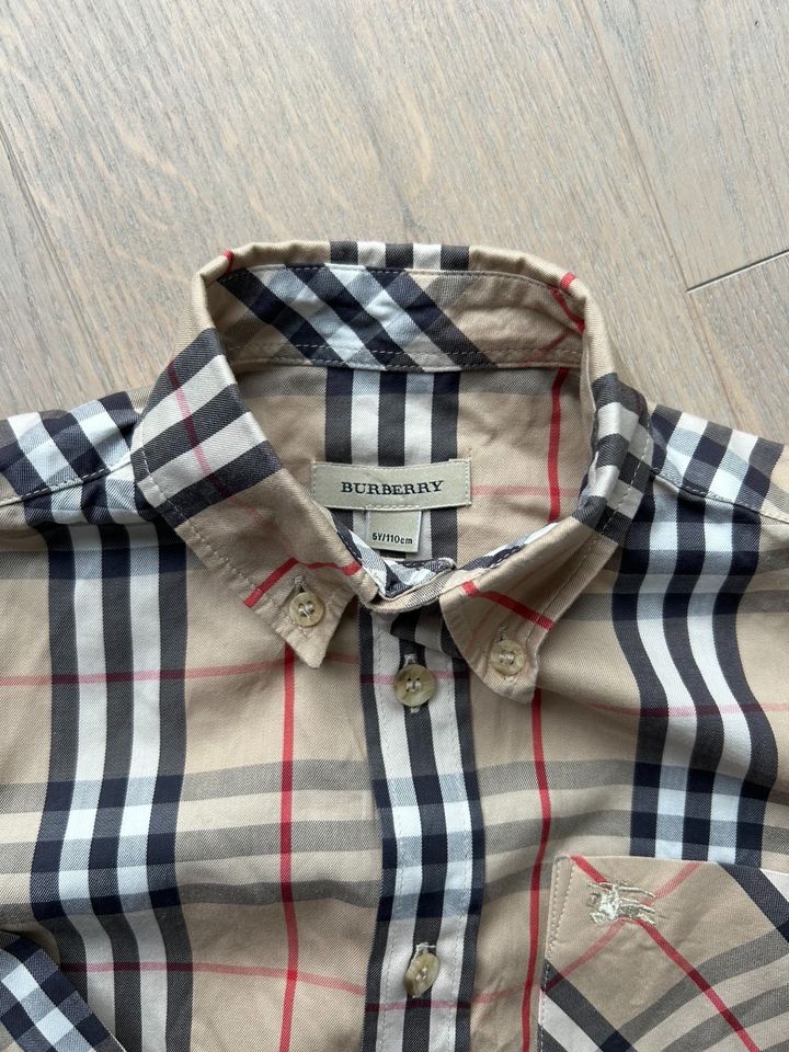 Burberry London Kinder Hemd Gr 110 cm, 5 Jahre in Lilienthal