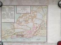 Grundriss der Stadt Altona 1763, Reproduktion Offsetdruck 1972 Altona - Hamburg Ottensen Vorschau