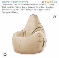 Green Bean© Sitzsack mit Rückenlehne Ricklingen - Wettbergen Vorschau