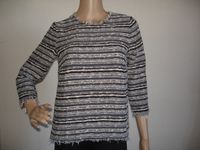 Mango Damen Tweed Bluse Gr. XS NEUw. Streifen Strickpullover top Bayern - Holzkirchen Vorschau