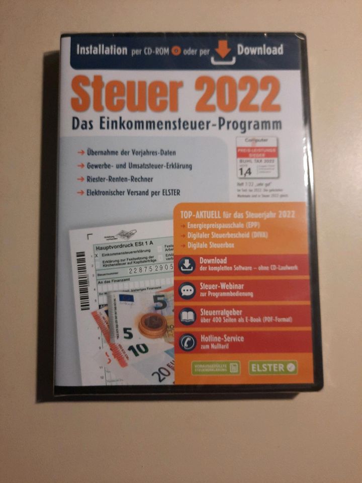 Aldi Steuer CD 2022 original verpackte. in Rosenheim