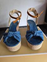 Original Michael Kors Sandalen Jeans Gr. 40,5 Niedersachsen - Isernhagen Vorschau