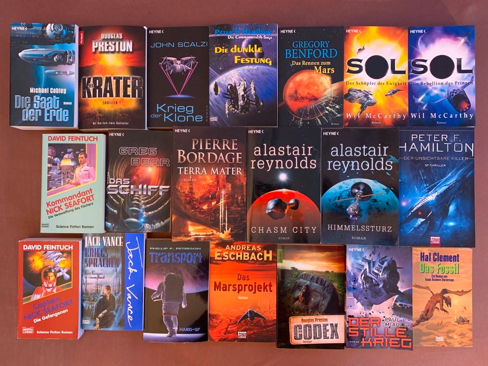 SciFi Taschenbücher (20 Stück) in Murnau am Staffelsee