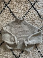 Mioni Strickpullover beige Rüschen onesize Nordrhein-Westfalen - Monheim am Rhein Vorschau