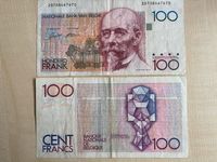 2 Belgische 100 Franc/Franken Banknoten in gutem Zustand Nordrhein-Westfalen - Kerpen Vorschau