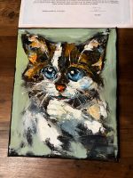 Gemälde "Katze" Öl Ölbild Alexander Diener, kostenfreier Versand Rheinland-Pfalz - Igel Vorschau