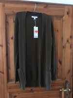 NEU Cardigan Strick Khaki braun Hippie Ethno S Sachsen-Anhalt - Bördeland Vorschau