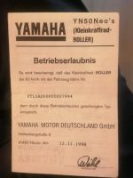 Yamaha YN 50 NEO,s ABE Dachbodenfund Dortmund - Hombruch Vorschau