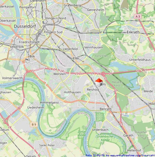 Wohnen zwischen Stadtleben und grüner Oase in Düsseldorf