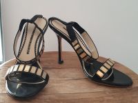 Jimmy Choo – Sandalette mit Goldplättchen Obergiesing-Fasangarten - Obergiesing Vorschau