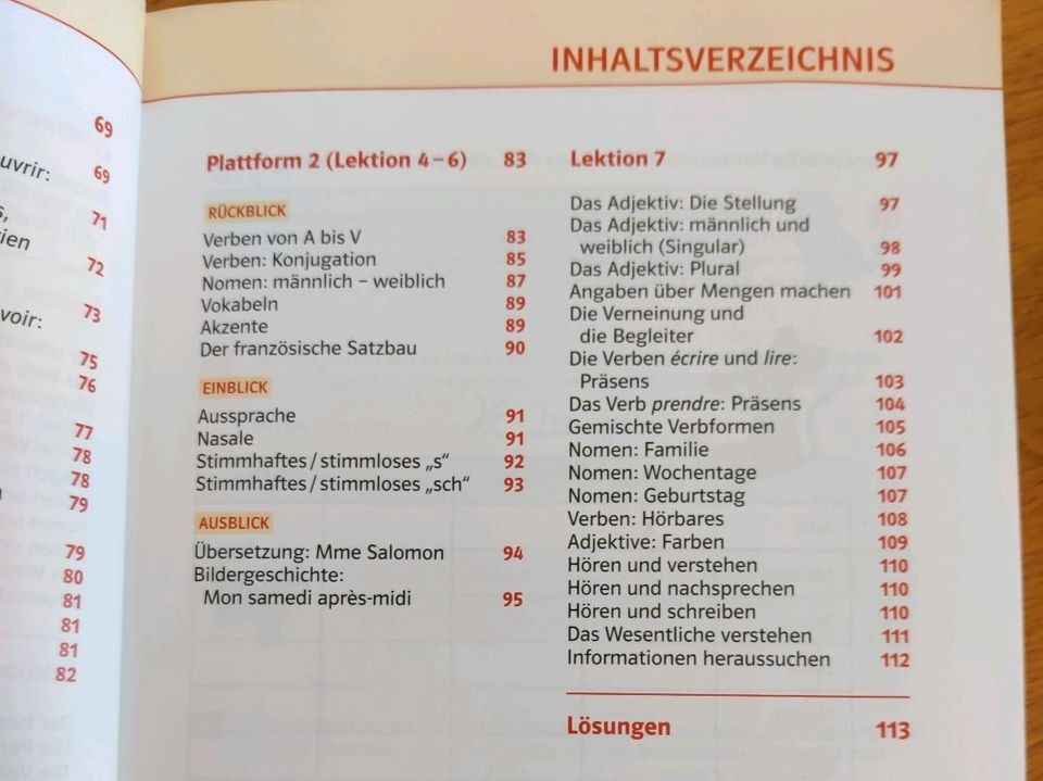 Französisch Trainingsbuch mit CD + Vokabelh., Découvertes  Cadet1 in Neuhaus-Schierschnitz