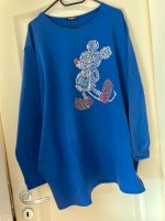 Sweatshirt mit Micky Mouse Gr XL/XXl blau mit Strass ❤️❤️❤️ Düsseldorf - Derendorf Vorschau