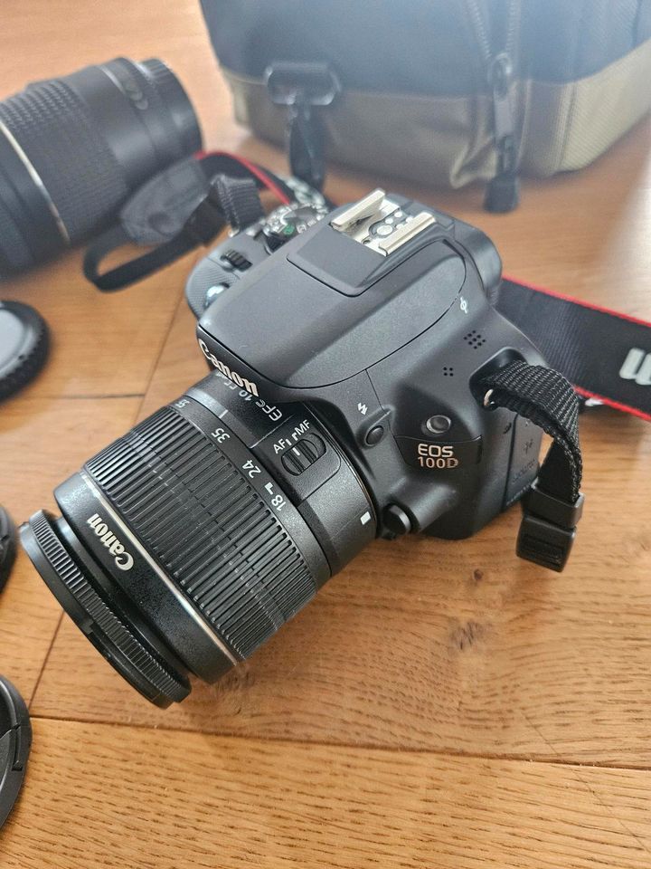 Canon EOS 100D inkl. Zubehör und zusätzliches Objektiv in Ingolstadt