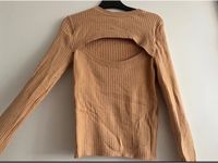 Beiger gemütlicher Cut Out Sweater Düsseldorf - Eller Vorschau