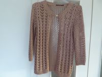 River Woods Strickjacke 34 XS rosa Glitzer Lurex Weste Lochmuster Dortmund - Persebeck Vorschau