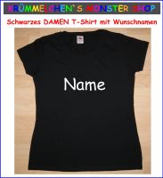 DAMEN T-Shirt fruit of the loom Gr. M bis XL ⭐ Wunschname/Text Saarland - Riegelsberg Vorschau