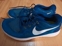 Nike Free RN 2017 44 blau Sachsen - Wurzen Vorschau