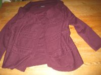 Strickjacke Manguun Größe 44 Damen bordeaux weinrot warm Hessen - Hüttenberg Vorschau