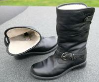 Venturini Damen Lederstiefel, schwarz, Größe 37, **NEU** Nordrhein-Westfalen - Langenfeld Vorschau