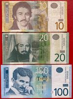 Serbien 3 Dinar Banknoten Lübeck - St. Lorenz Nord Vorschau