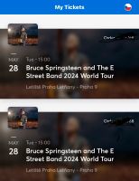 2 Bruce Springsteen Karten in Prag München - Au-Haidhausen Vorschau