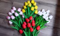 ✅NEU✅ 10 künstliche Tulpen Blumenstrauß Pflanzen Kunstblumen 4 Baden-Württemberg - Wiesloch Vorschau
