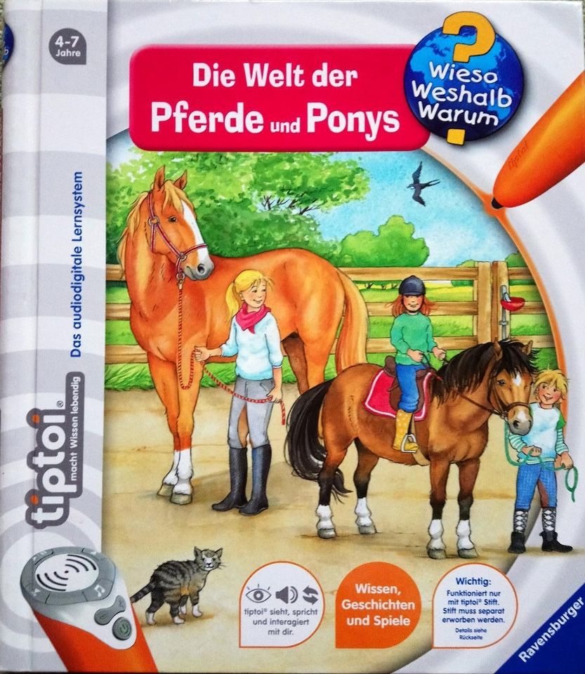 tiptoi Buch Die Welt d. Pferde u. Ponys Nr. 13 in Hamburg