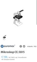 Euromex  Mikroskop CE.5815 Dortmund - Innenstadt-Nord Vorschau