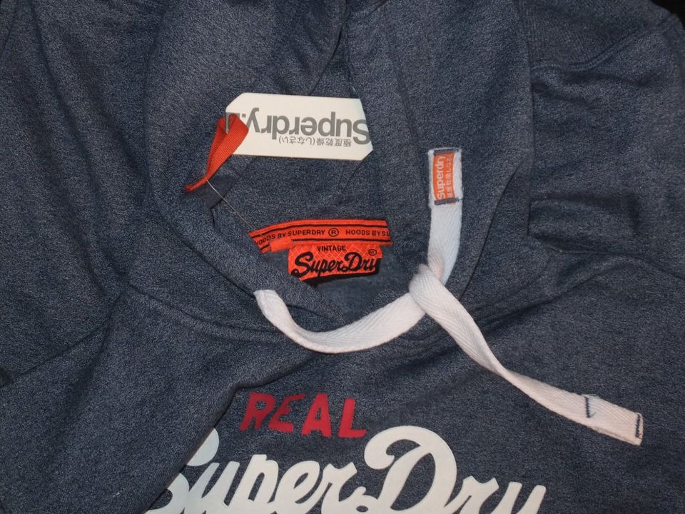 3 Superdry Hoodie Vintage Logo Tri Hood M L NEU in Duisburg