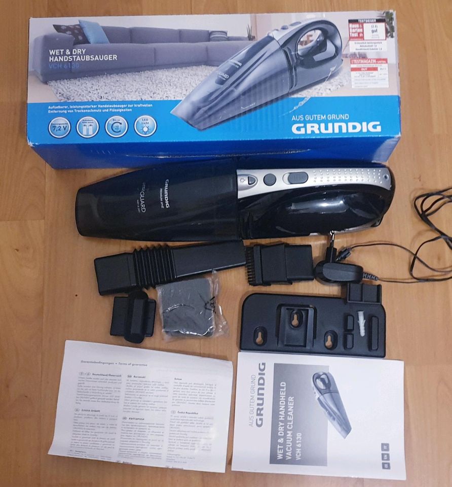 GRUNDIG Akku- Handstaubsauger VCH 6130 beutellos in Mannheim