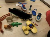 Playmobil 1 2 3, Hubschrauber, Boot, Arzt, mit Rucksack Bayern - Baar-Ebenhausen Vorschau