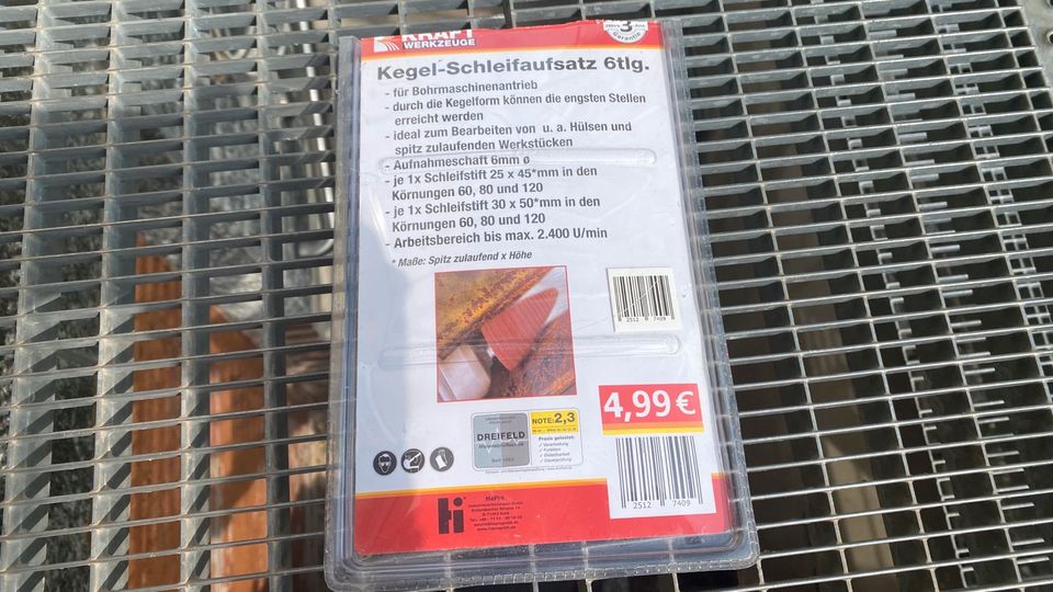 Kegel-Schleifaufsätze für Bohrmaschine in Sachsen - Bernsdorf b  Hohenstein-Ernstthal | Heimwerken. Heimwerkerbedarf gebraucht kaufen | eBay  Kleinanzeigen ist jetzt Kleinanzeigen