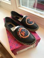 *NEU* Tory Burch Leder Dailey Espadrilles Gr. 37 in schwarz Frankfurt am Main - Nordend Vorschau