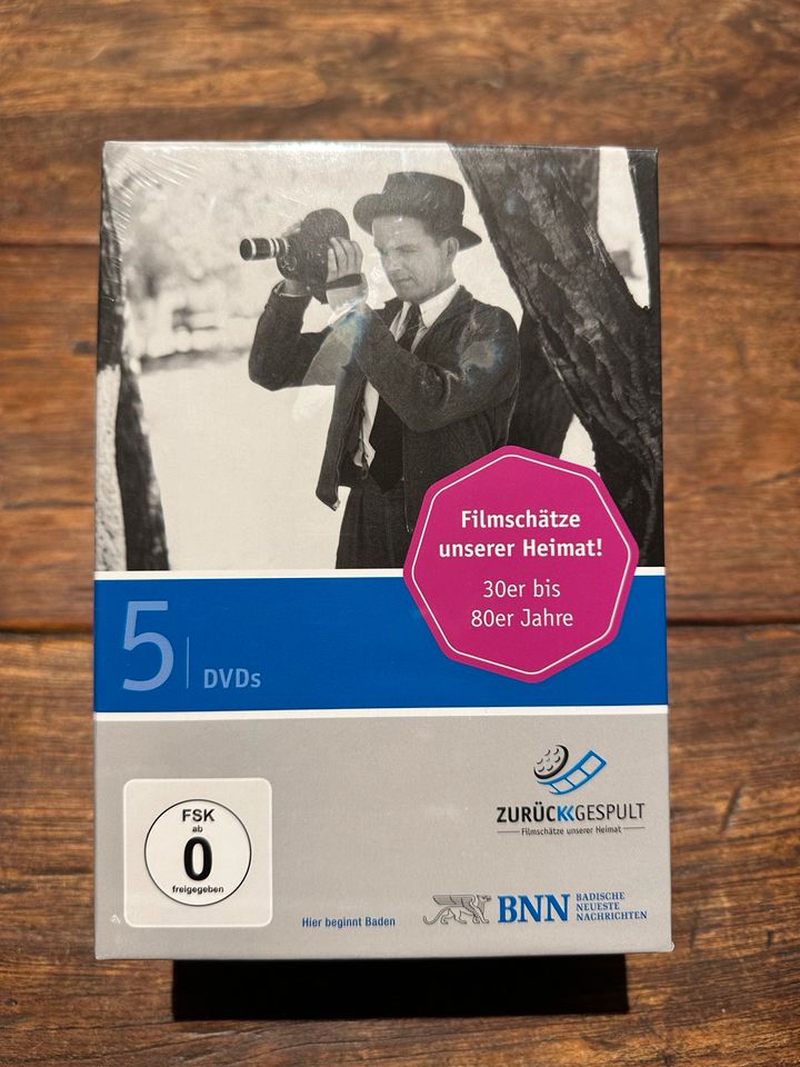 5 DVD‘s Filmschätze unserer Heimat OVP in Bermatingen