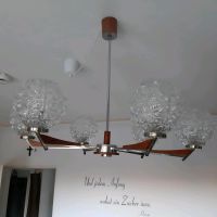 Neuer Preis! Deckenlampe mit Glasschirmen, Vintage Hessen - Bad Homburg Vorschau