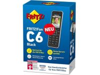 AVM FRITZ!FON C6 SCHWARZ DECT TELEFON HD SCHNURLOS AB MOBIL BLACK Hamburg-Nord - Hamburg Langenhorn Vorschau