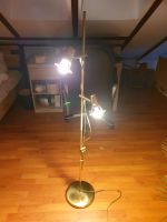 Stehlampe Messing 140cm (Spots E14 höhenverstellbar und drehbar) Sachsen - Radebeul Vorschau
