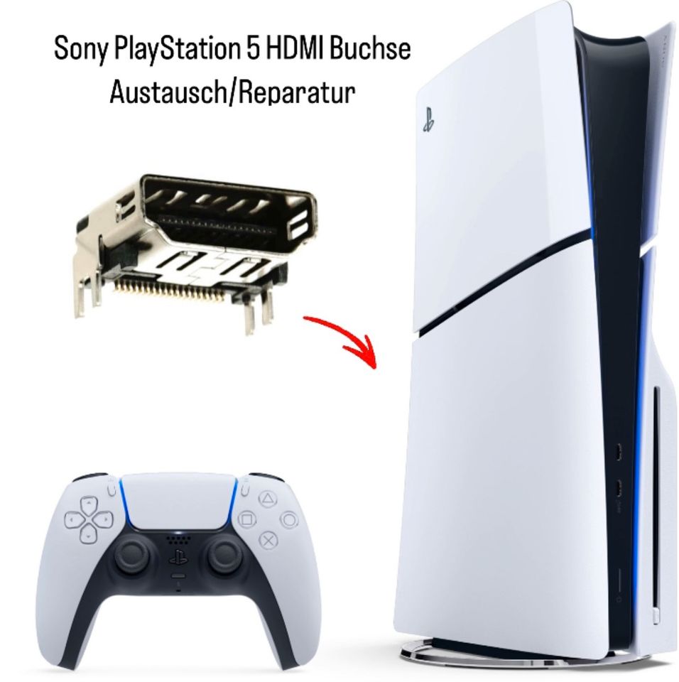 ⭐️ WOW Angebot ⭐️ Sony PlayStation 5 HDMI Buchse Reparatur in Mönchengladbach