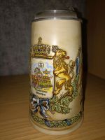 Bierkrug 0,5 l, Keramik mit Zinndeckel Hessen - Büdingen Vorschau